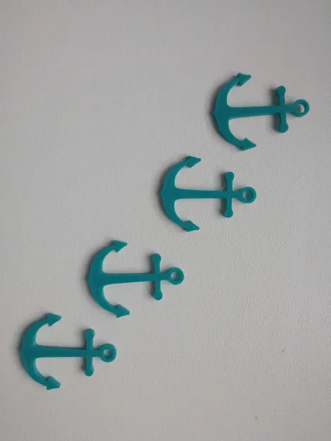 Móc chìa khóa hình mỏ neo độc đáo - Image 1