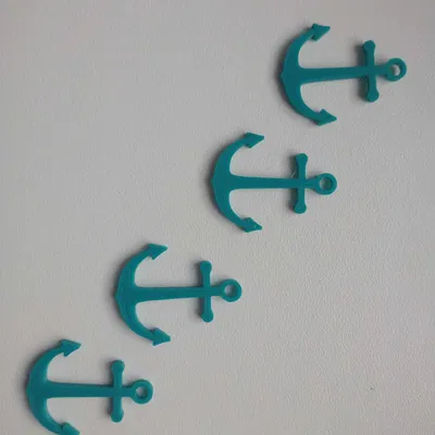 Móc chìa khóa hình mỏ neo độc đáo