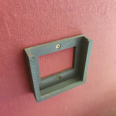 Giá đỡ tường đơn giản cho công tắc Tuja 4-gang ESW-0ZAA-EU