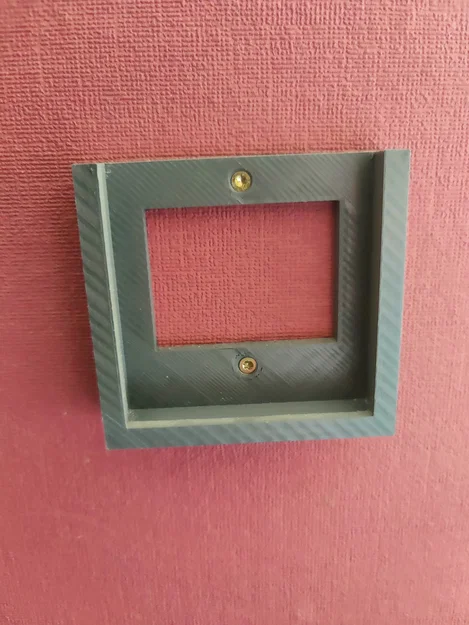 Giá đỡ tường đơn giản cho công tắc Tuja 4-gang ESW-0ZAA-EU - Image 4