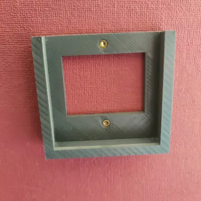 Giá đỡ tường đơn giản cho công tắc Tuja 4-gang ESW-0ZAA-EU