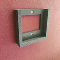 Giá đỡ tường đơn giản cho công tắc Tuja 4-gang ESW-0ZAA-EU - Thumbnail 5