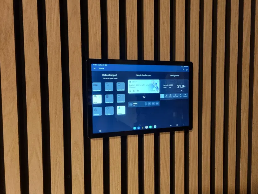 Giá đỡ máy tính bảng treo tường với nam châm đơn giản - Image 2