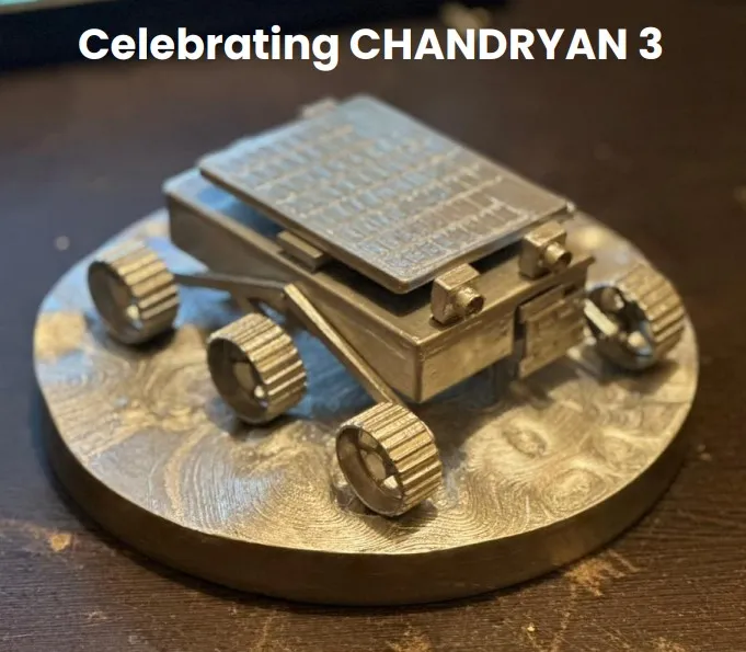 Rover mặt trăng Pragyan trong sứ mệnh Chandrayan 3 - Image 5