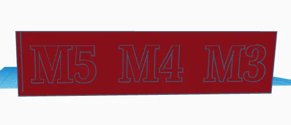 Hộp lưu trữ vít M3 đến M5 cho máy in 3D - Image 2