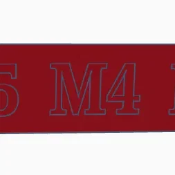 Hộp lưu trữ vít M3 đến M5 cho máy in 3D