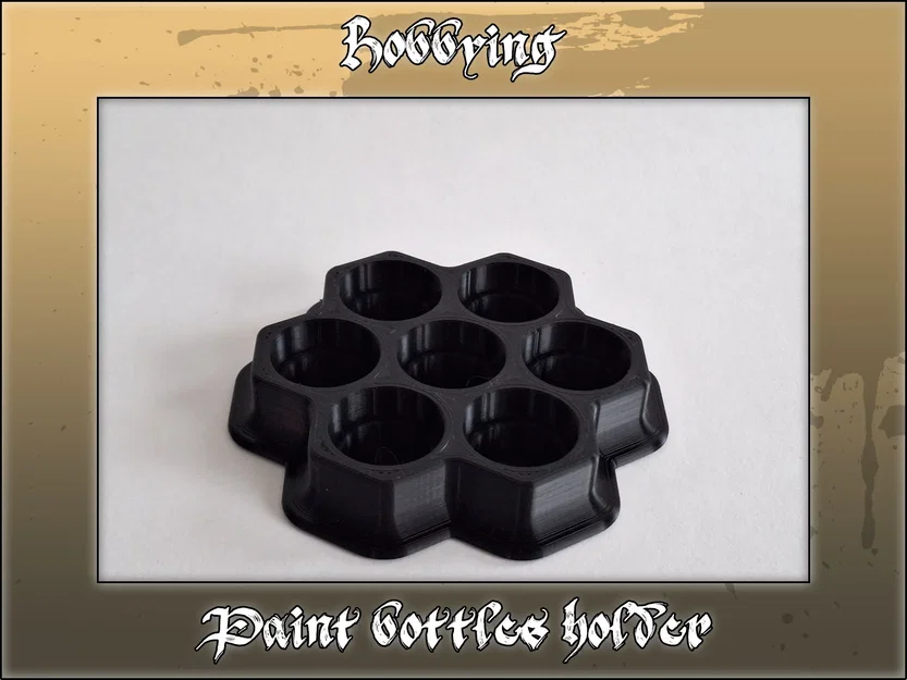 Giá đỡ chai sơn cho chai 32mm và 25mm - Image 2