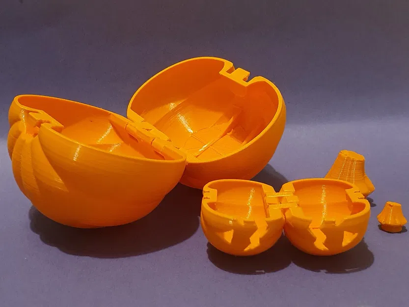 Hộp bí ngô lớn và nhỏ in tại chỗ - Image 3