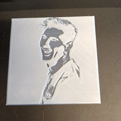 Mô hình 3D của cầu thủ bóng đá Messi