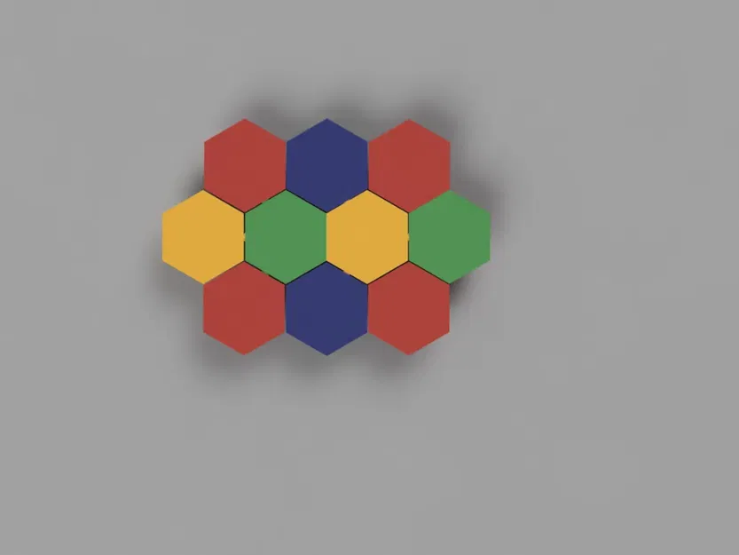 Gạch lát mosaic hình lục giác cho tường trang trí - Image 2