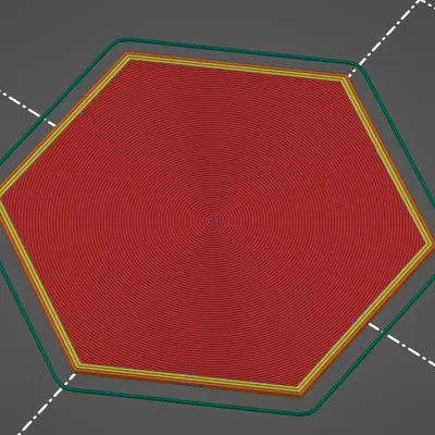 Gạch lát mosaic hình lục giác cho tường trang trí