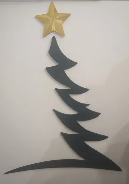 Cây thông Giáng sinh trang trí tường hoặc cửa lớn - Image 3