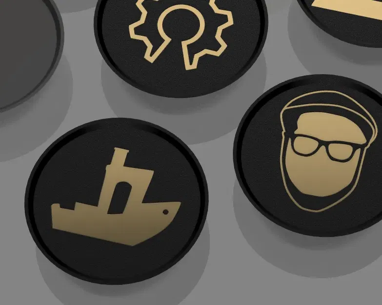 Bộ lót ly kỷ niệm 10 năm Prusa cho máy in 3D - Image 3