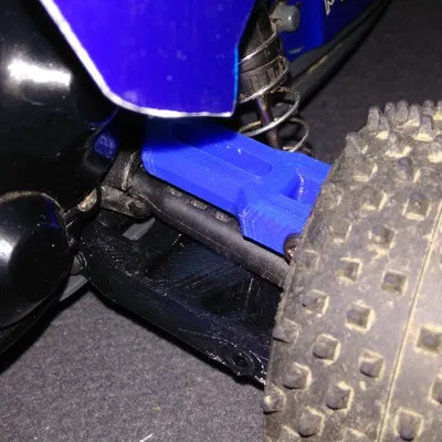 Giá đỡ bánh sau trên cao cho khung Tamiya DT-02/03/04