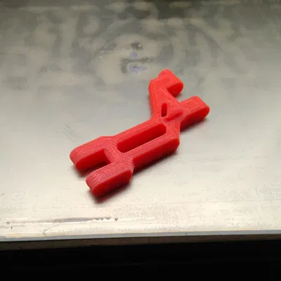 Giá đỡ bánh sau trên cao cho khung Tamiya DT-02/03/04