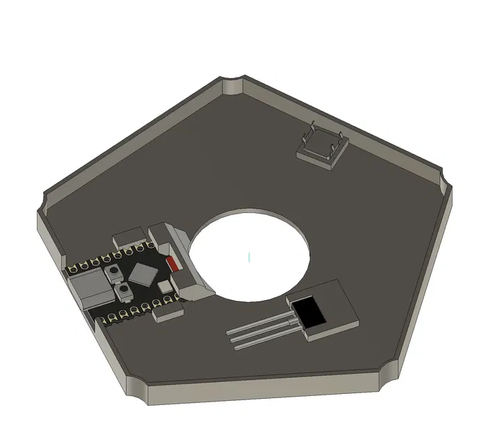 Đế điện tử cho đèn lồng Ikea KRINGSYNT sử dụng LED - Image 2