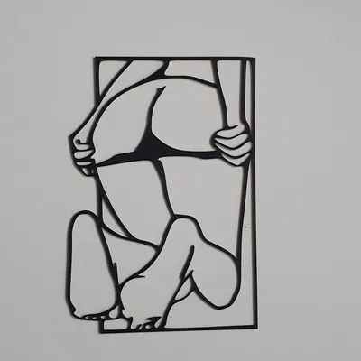 Trang trí tường hình mông nghệ thuật