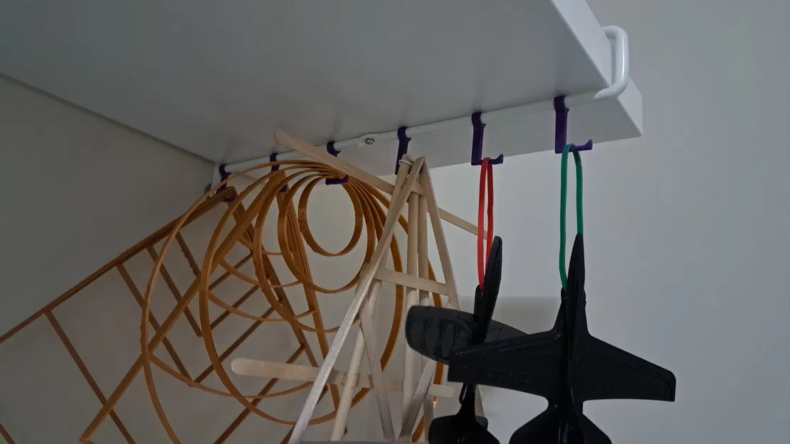 Móc treo nhỏ cho kệ Ikea BERGSHULT / PERSHULT - Image 1