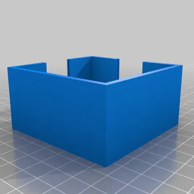 Phòng với 2 cửa liền kề kích thước 70x70x36