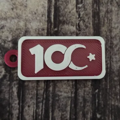 Móc khóa logo kỷ niệm 100 năm thành lập Cộng hòa