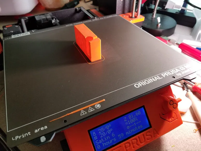 Khối chặn cửa gắn bản lề đơn giản - Image 1