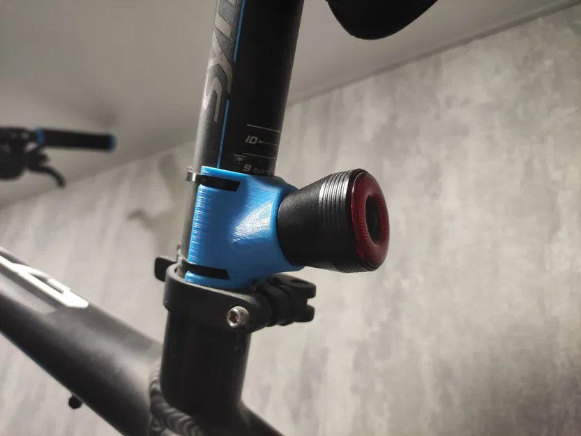 Đèn hậu xe đạp RockBros gắn vào ghi đông với đường kính 31... - Image 2