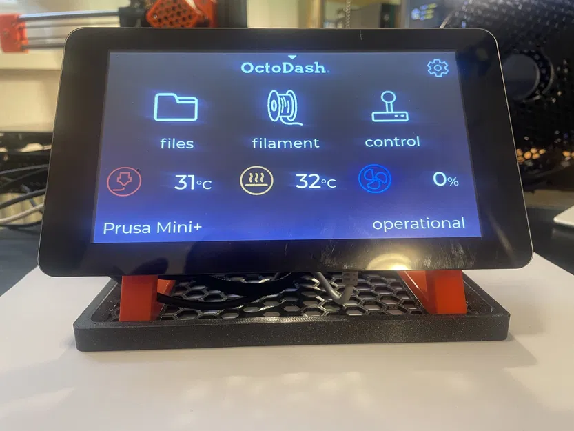 Giá đỡ màn hình cảm ứng 7 inch cho Raspberry Pi - Image 1