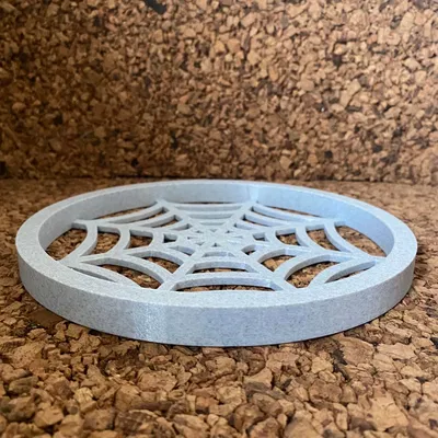 Khay mạng nhện trang trí Halloween