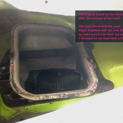 Khung lọc cabin cho xe VW Lupo