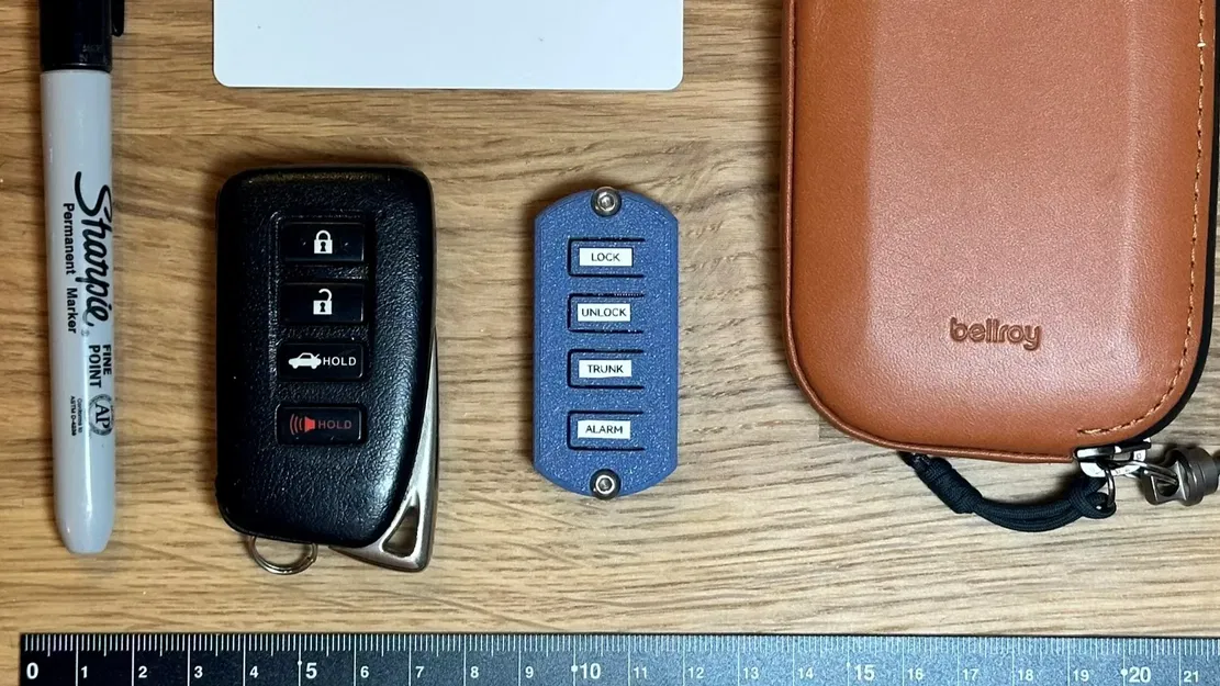 Vỏ chìa khóa từ xa Lexus cho RC350 2015 - Image 2