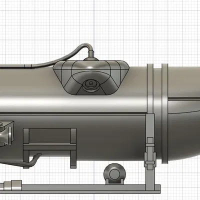 Mô hình tàu ngầm OceanGate Titan V2