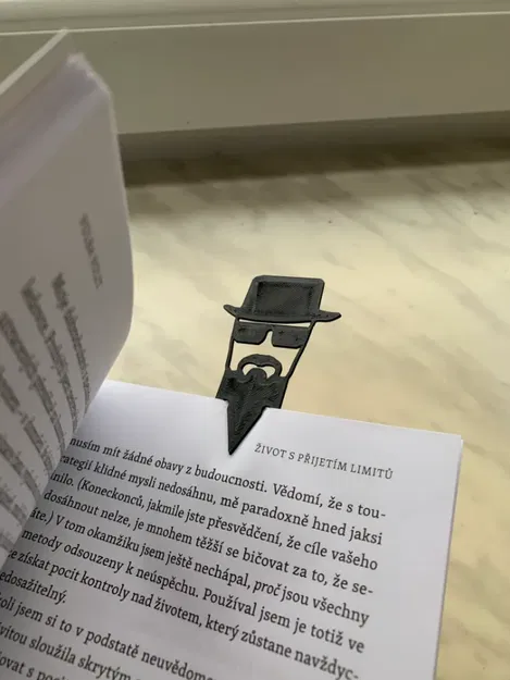 Dấu đánh dấu đơn giản với nhân vật Heisenberg từ Breaking Bad - Image 1