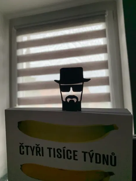 Dấu đánh dấu đơn giản với nhân vật Heisenberg từ Breaking Bad - Image 2