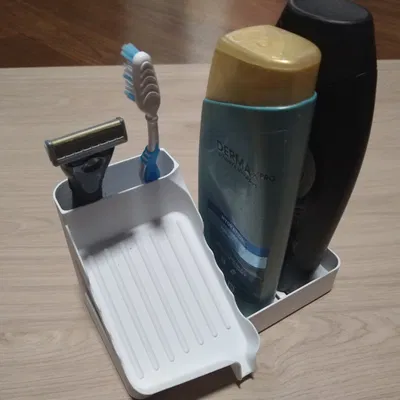 Giá đỡ xà phòng và bàn chải cho phòng tắm và bếp