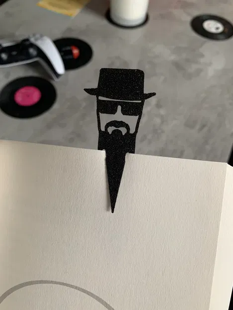 Dấu đánh dấu đơn giản với nhân vật Heisenberg từ Breaking Bad - Image 3