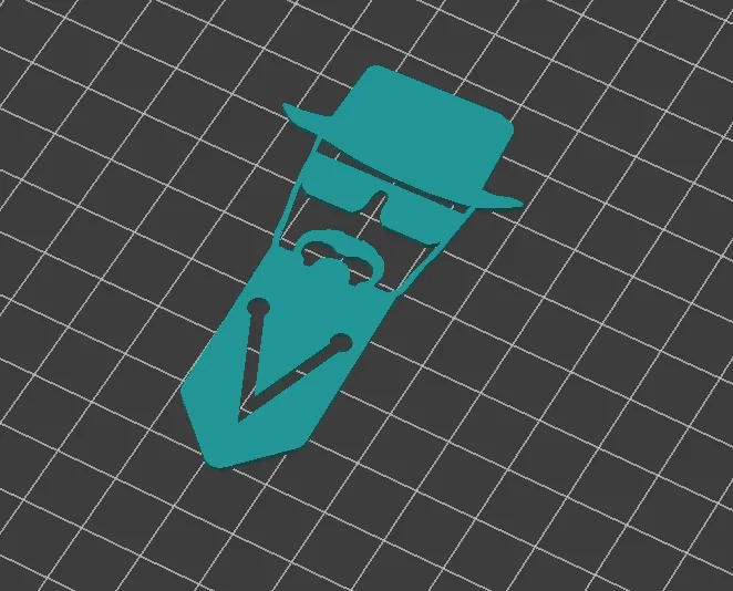 Dấu đánh dấu đơn giản với nhân vật Heisenberg từ Breaking Bad - Image 5