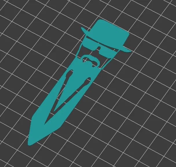 Dấu đánh dấu đơn giản với nhân vật Heisenberg từ Breaking Bad - Image 6