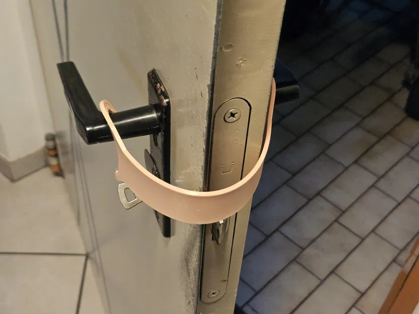 Giá đỡ cửa chống khóa với móc treo tiện lợi - Image 3