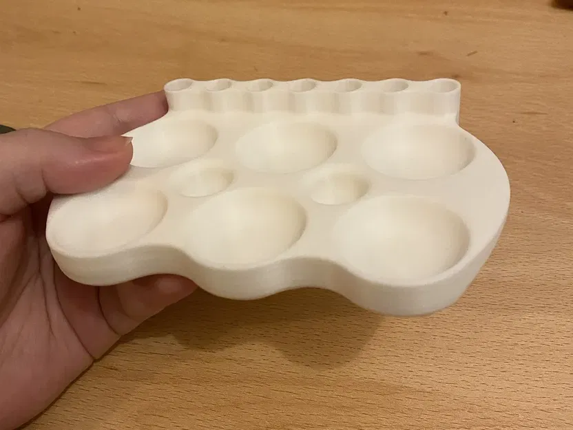 Giá đỡ bảng màu và cọ vẽ tiện lợi không cần hỗ trợ - Image 1