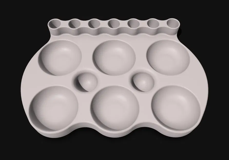 Giá đỡ bảng màu và cọ vẽ tiện lợi không cần hỗ trợ - Image 3