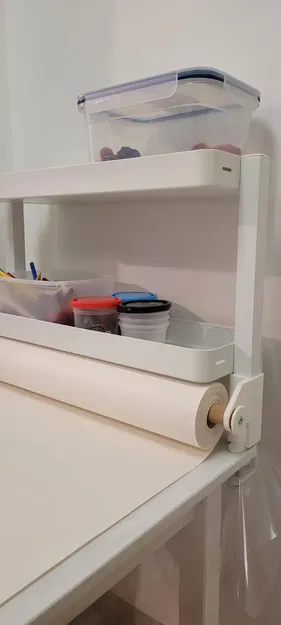 Bộ chuyển đổi giá đỡ cuộn cho kệ bàn VATTENKAR của Ikea - Image 7