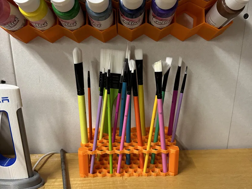 Giá đỡ cọ vẽ hình tổ ong cho nghệ sĩ - Image 1