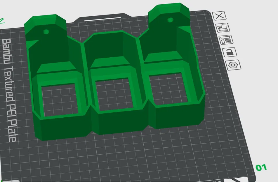 Giá đỡ hộp bit gắn tường Ryobi - Image 1