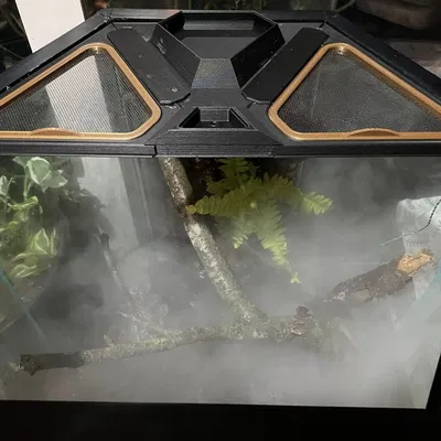 Nắp trên hình lục giác cho bể cá 40 GAL