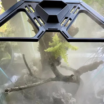 Nắp trên hình lục giác cho bể cá 40 GAL