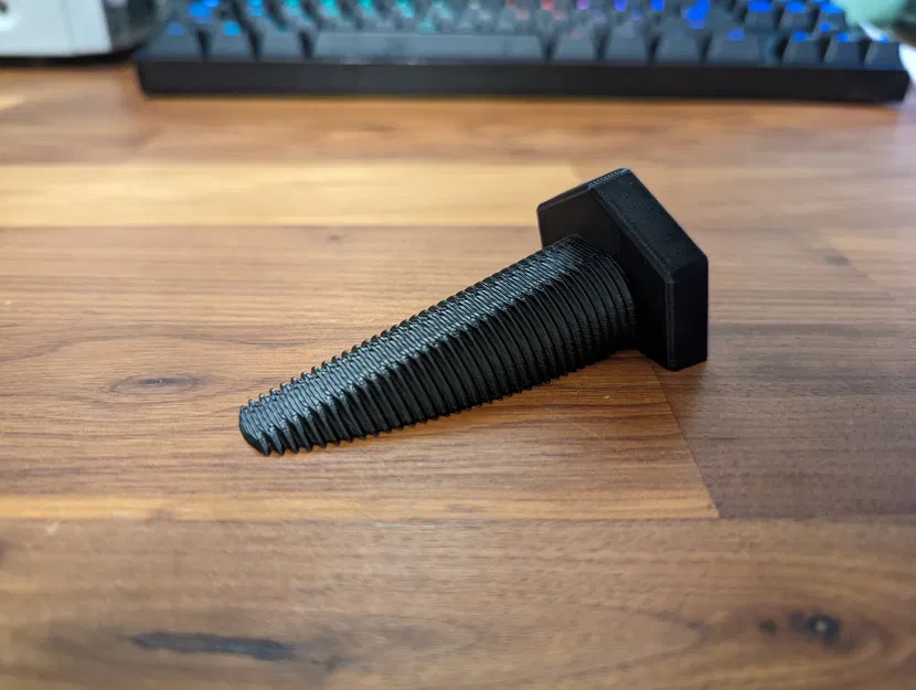 Chặn cửa bằng bulong dễ in 3D - Image 1