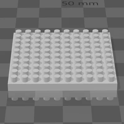 Cơ sở Nanoblock Kawada với nhiều kích thước khác nhau