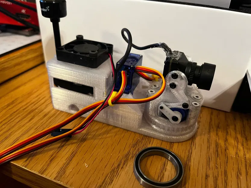 Gimbal FPV nhỏ gọn cho camera Walksnail 19mm - Image 1