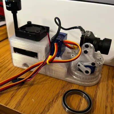 Gimbal FPV nhỏ gọn cho camera Walksnail 19mm