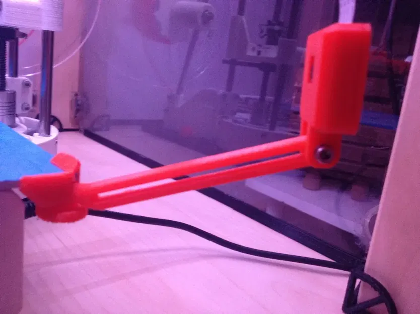 Cột điều chỉnh cho RaspiCam trên bệ in Y của Dagoma - Image 1